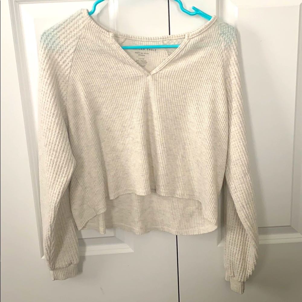 American eagle cropped long sleeve